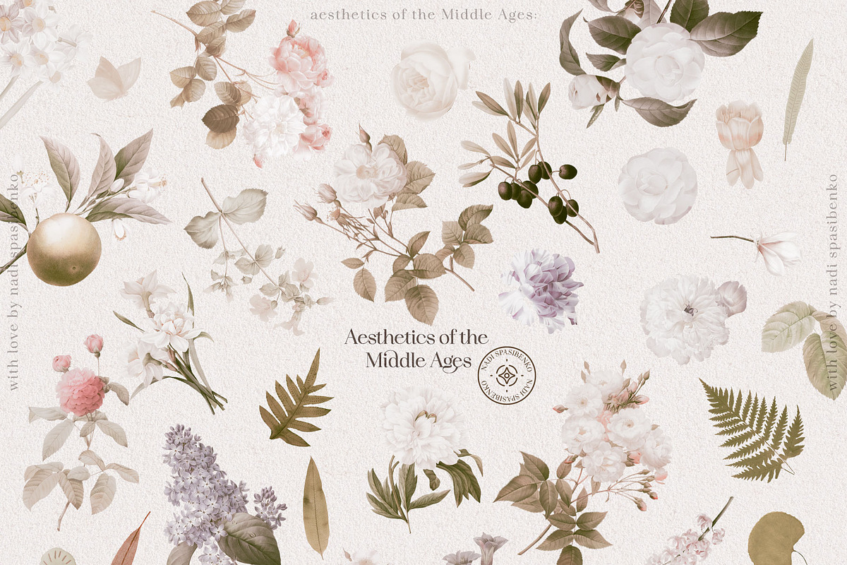Middle Ages Aesthetics, a Pattern Graphic by nadispasibenko (Photo 9 of 17)
