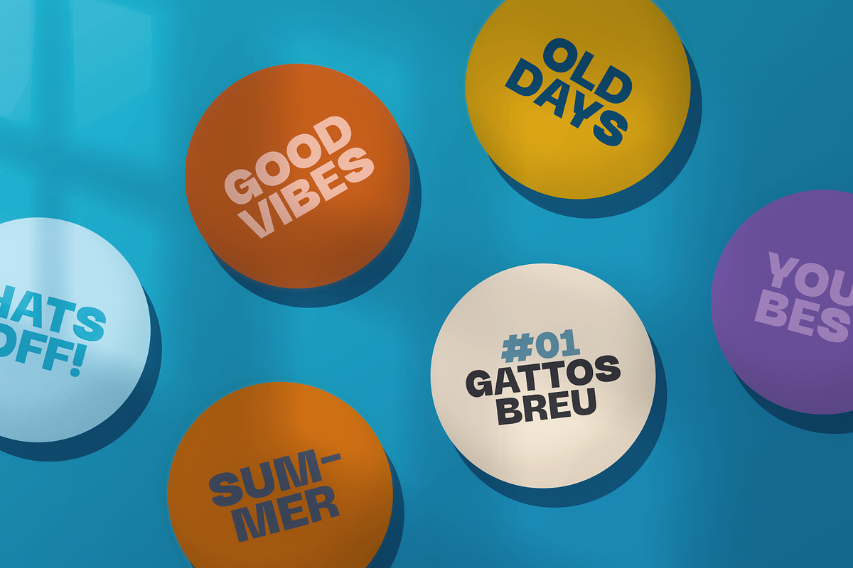 Gattos Breu Modern Retro Sans Serif, a Sans Serif Font by Pixesia Studio (Photo 10 of 13)
