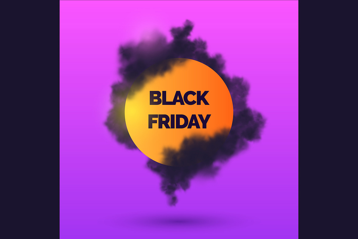 Smoke vector background, an Object Graphic by alekseiderin (Photo 2 of 7)
