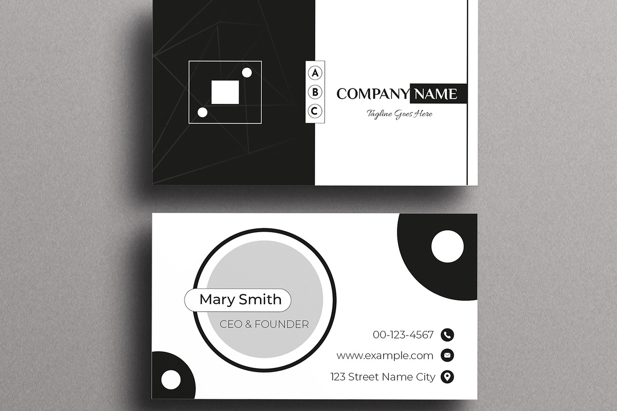 Business Card Template Design, a Business Card Template by MightyDesign (Photo 3 of 6)