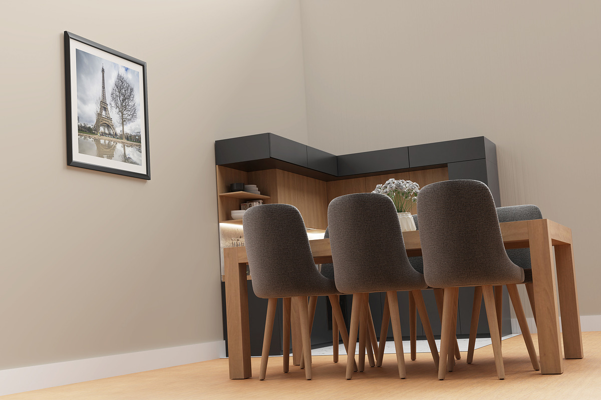 Photo Frame Mockup, a Print Template by bimockup (Photo 6 of 8)