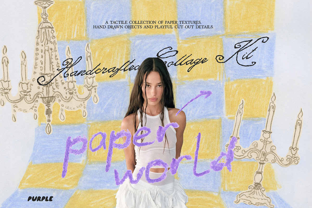 Paper World: Tactile Collage Kit, an Object Graphic by Purple (Photo 10 of 18)