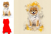 Realistic Watercolor Effect Action, an Action Add-On by MRI STUDIO (Thumbnail 8 of 17)