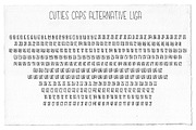 The Cuties family, a Script Font by greatypes studio (Thumbnail 15 of 15)
