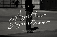 Agathe - Handwritten Font