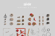 Winter Scene Creator Bundle, a Books & Magazine Mockup by Custom Scene (Thumbnail 20 of 32)