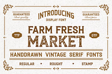 Farm Fresh Market - Sans Serif Font