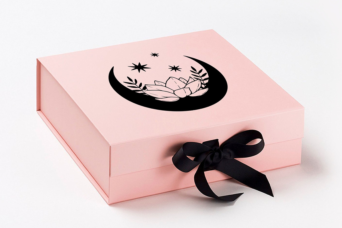 Mystic floral moon set, an Illustration by Veronika Gotovceva (Photo 6 of 9)