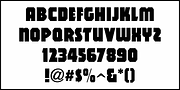 Road Work JNL, a Sans Serif Font by Jeff Levine Fonts (Thumbnail 3 of 5)