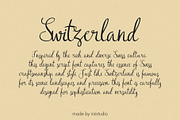 Switzerland - Script Font, a Script Font by Iniistudio (Thumbnail 3 of 5)