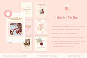Artisan Instagram Post Templates, a Social Media Template by Hell Yeah Designs (Thumbnail 2 of 8)