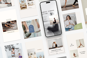 Wellness Coach Instagram Template