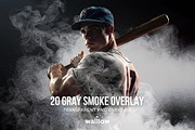 Transparent PNG Smoke overlay set, a Layer Style Add-On by Walllow Creatives (Thumbnail 1 of 6)