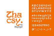 Zhacsy Font, a Font by Saystype (Thumbnail 2 of 6)