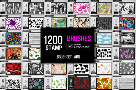 Stamp Brushes MEGA Bundle