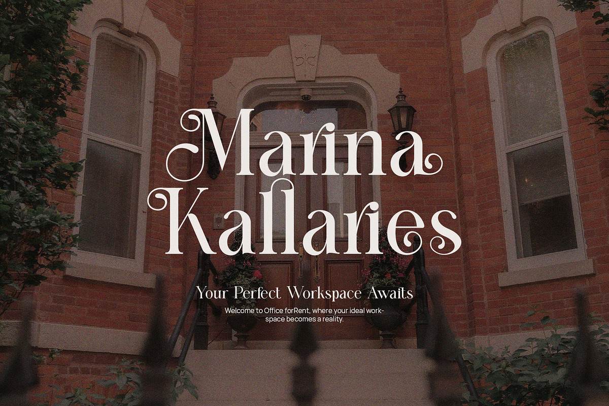 Baigop Modern Serif Font, a Serif Font by Perfectype (Photo 4 of 8)