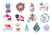 Cute Christmas & New Year BUNDLE, a Seasonal Illustration by Ruslana Lubenets (Thumbnail 58 of 104)