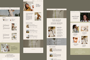 Beaut - Showit Website Template