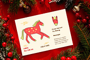 Vector Horses – Symbol of 2026, an Animal Illustration by Kristina Chistiakova (Thumbnail 3 of 3)