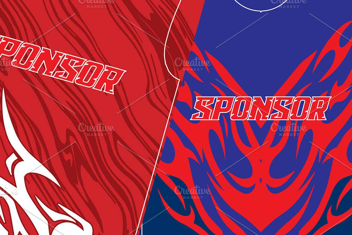Abstract Sports Jersey Pattern, a Sport Illustration by samsulpassive (Photo 2 of 3)