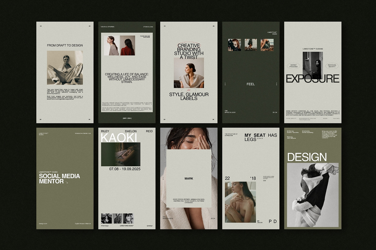 ZAVI | Instagram Post & Story (II), a Social Media Template by The Aesthetic Studio (Photo 6 of 10)