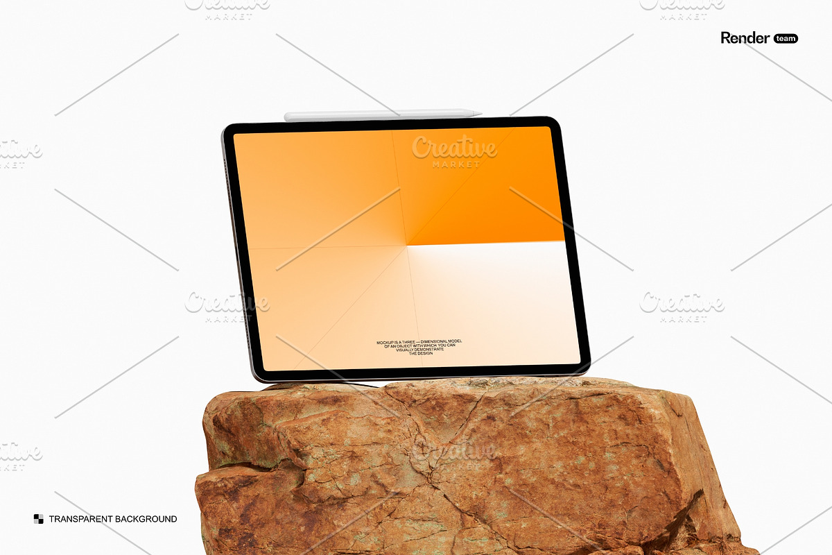 iPad Mockup Set, an iPad Mockup by Renderteam (Photo 13 of 16)