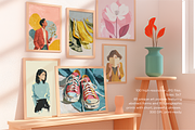 Modern Eclectic Prints Posters, a Background Graphic by JulsIst (Thumbnail 3 of 12)
