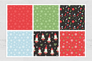 Merry Christmas seamless pattern, a Pattern Graphic by LartGraphics (Thumbnail 5 of 8)
