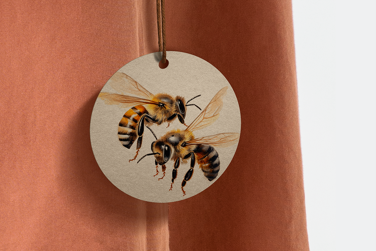 Honey Bee Watercolor Clipart, a Decorative Illustration by Watercolor Digital (Photo 7 of 7)