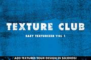 Easy Texturizer vol 1, a Layer Style Add-On by Texture Club (Thumbnail 1 of 3)