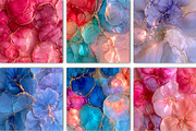 Alcohol Ink Circles Patterns, a Pattern Graphic by Black Bird Studio (Thumbnail 3 of 5)