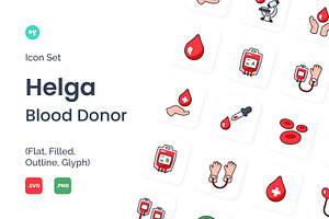 Helga - Blood Donor Icons Family