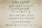 Traditional Tattoo Cap N' Serif, a Serif Font by Aloha Bhava (Thumbnail 7 of 9)