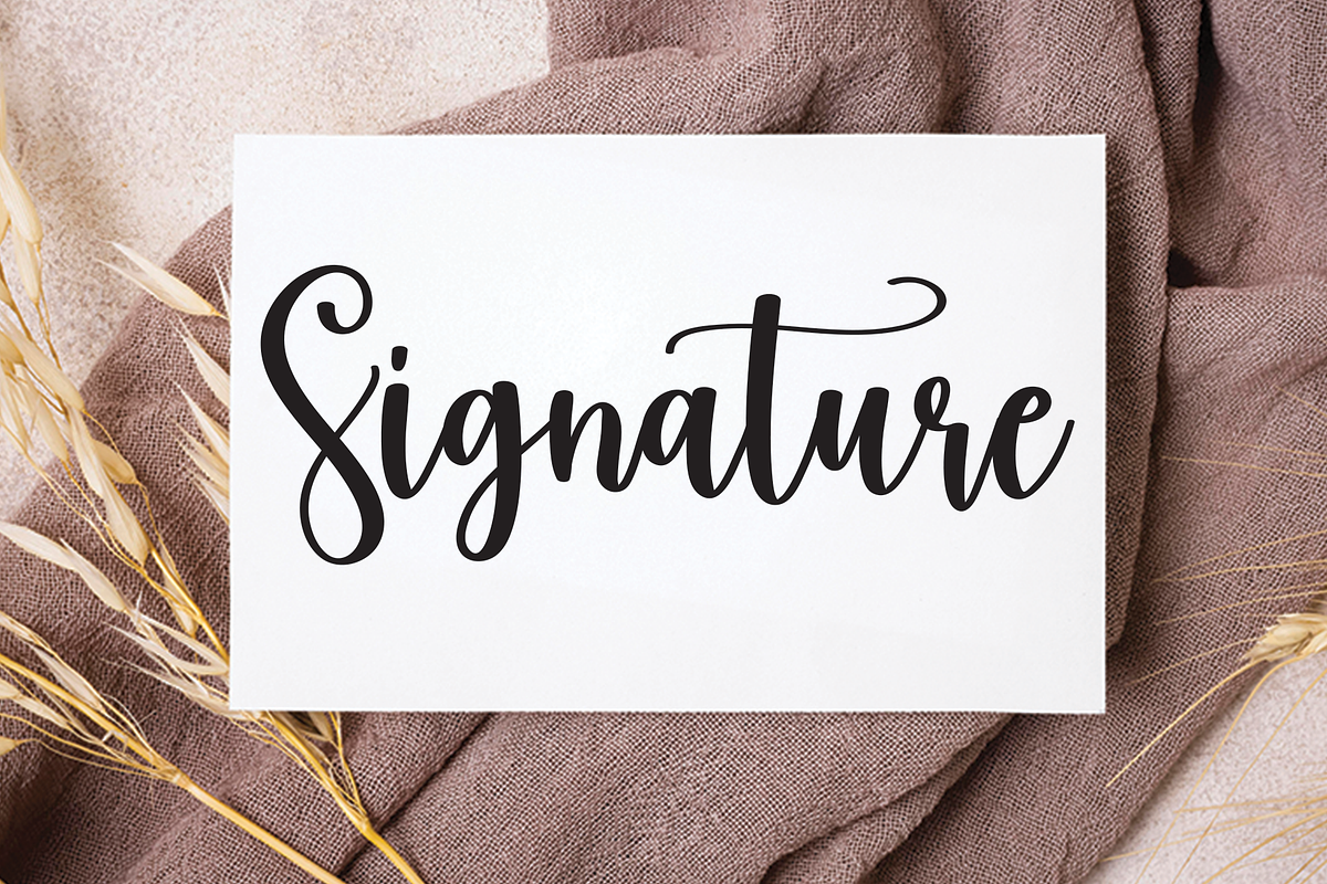 The Winter | Script Font, a Script Font by Scratchones (Photo 6 of 6)