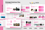 Strategic Business Plan Google Slide, a Presentation Template by Iqsiart Studio (Thumbnail 1 of 3)