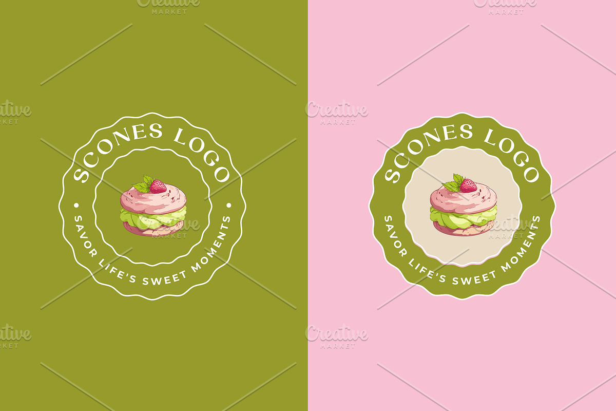 9 Retro Bakery Logo Templates, a Branding & Logo Template by MerdeneDesignStudio (Photo 7 of 10)