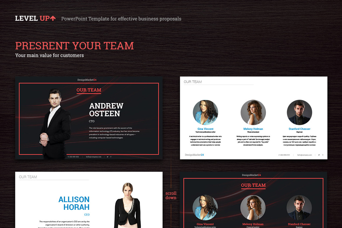 LevelUp — Business Proposal Template, a Presentation Template by designmarket24 (Photo 3 of 3)