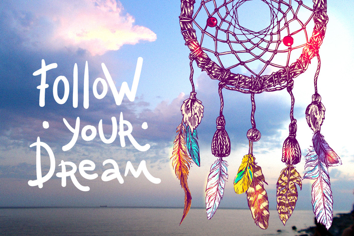 Dreamcatcher illustrations, a Decorative Illustration by Steshnikova (Photo 4 of 8)