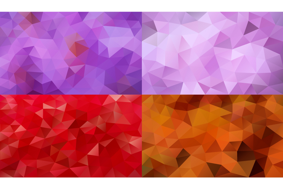 20 triangle backgrounds, a Pattern Graphic by Xella Design (Photo 4 of 8)