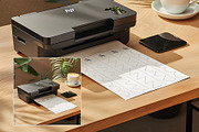 Minimal Printer Mockup - PR006 - 001, a Books & Magazine Mockup by Callistemon Creative (Thumbnail 5 of 7)