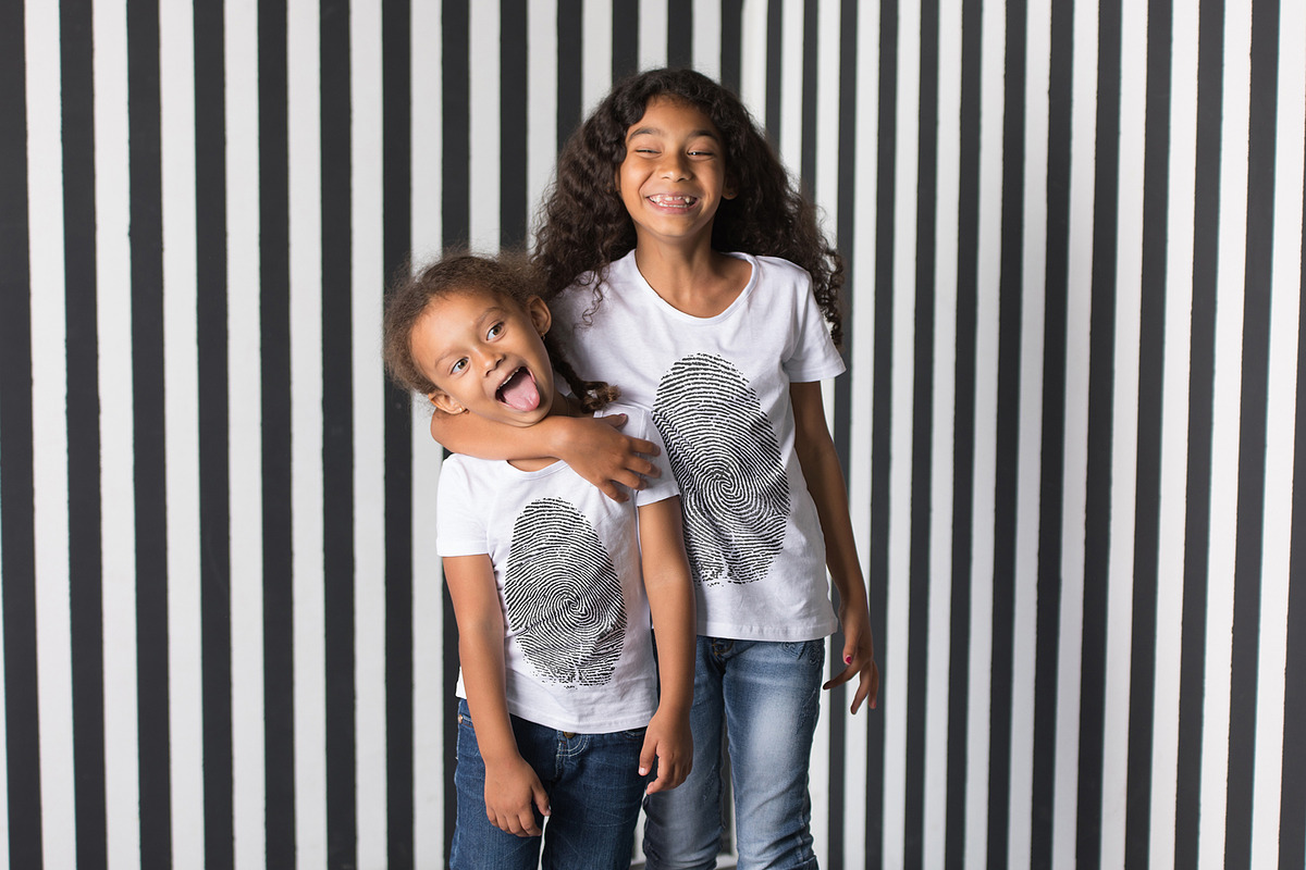 100 Kid's T-Shirt Mock-Up 2018 #22, a Shirt Mockup by Freeman Studio (Photo 34 of 107)