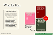 HOLIDAY HOTLINE Canva Template, a Social Media Template by BYOTstudios (Thumbnail 9 of 12)