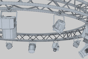 Circle Square Truss 400cm-Stage Ligh