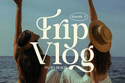 Holiday Rush Serif Font, a Serif Font by Graphicxell (Thumbnail 3 of 9)