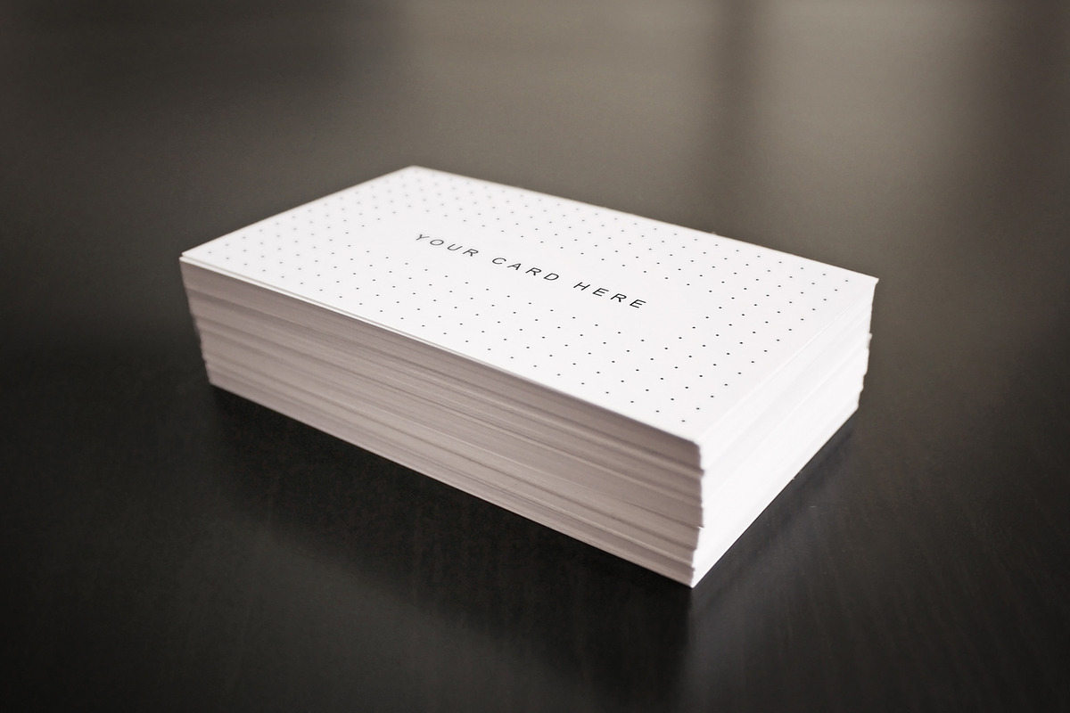 Bundle Flyer Business Card Mock-up, a Print Template by Giallo (Photo 6 of 21)