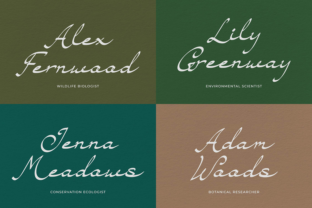 Sandoria Dawnvale Script Font, a Script Font by Denustudios (Photo 7 of 13)
