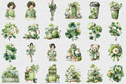 St Patricks Day Clipart Bundle, an Illustration by DreamCafeArt (Thumbnail 3 of 6)