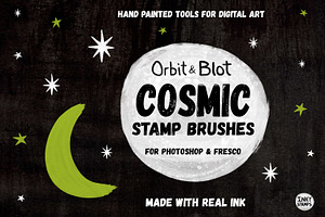 Cosmic Stamp Brushes - Photoshop