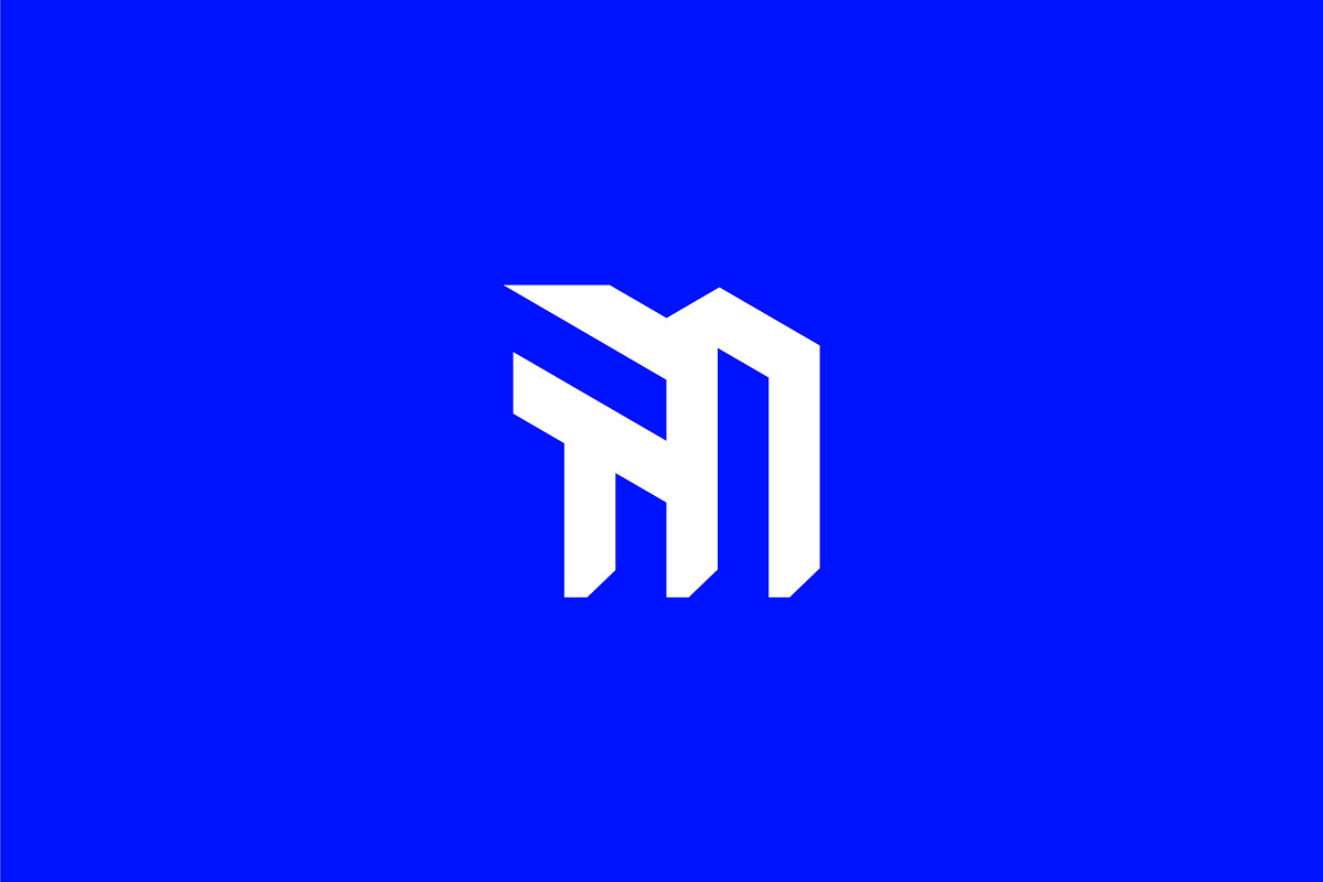 Letter HM Logo, a Branding & Logo Template by Abir Hossain Waffi (Photo 2 of 4)