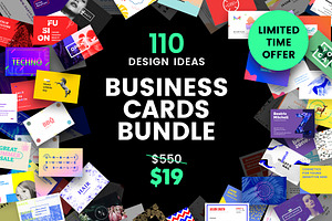 Business Card Template Bundle Sale